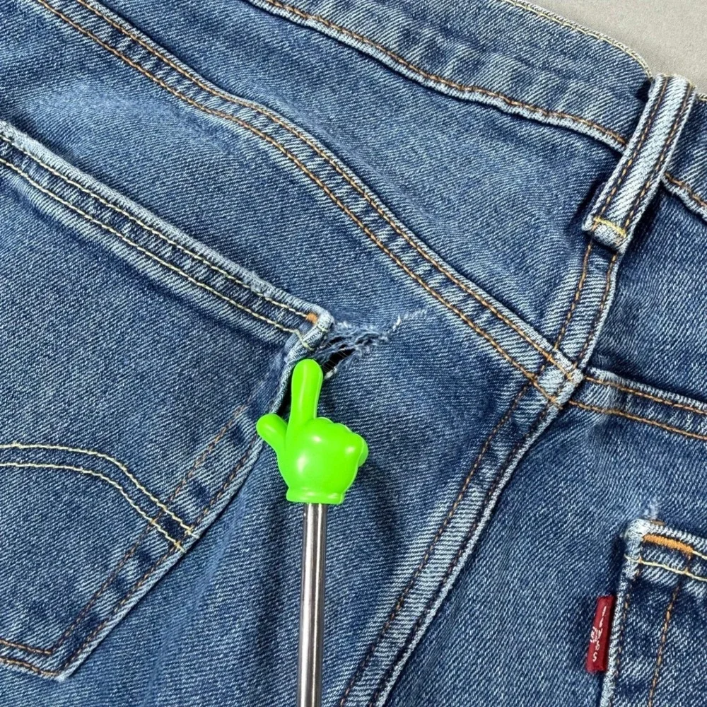 Levi's 527 Bootcut Jeans Mens 34x32 Blue Medium Wash Denim Western Cowboy